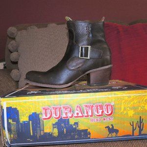 DURANGO Leather CITY PHILLY SHORTY BOOT Sz 8